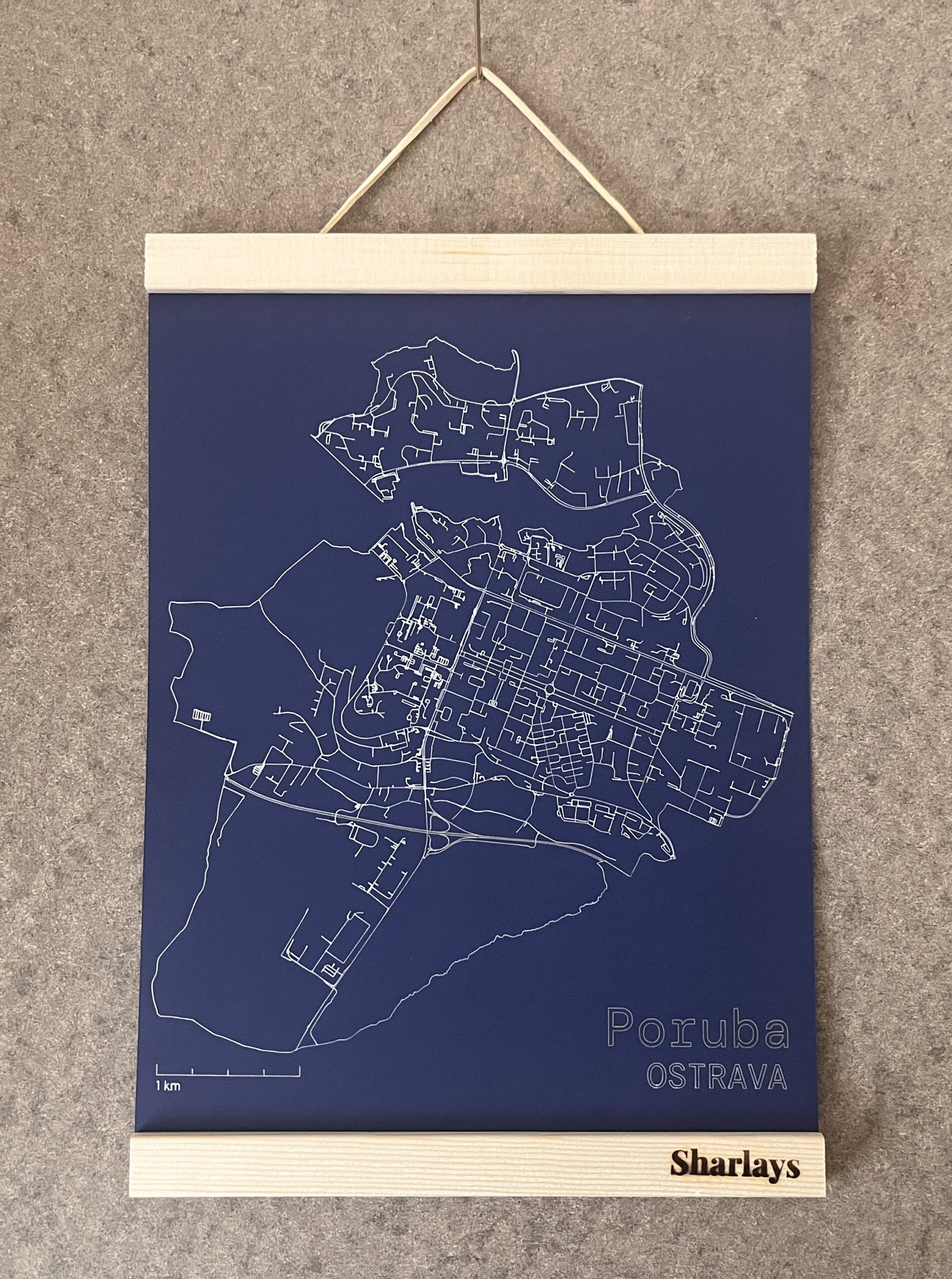 Ostrava Poruba mapa