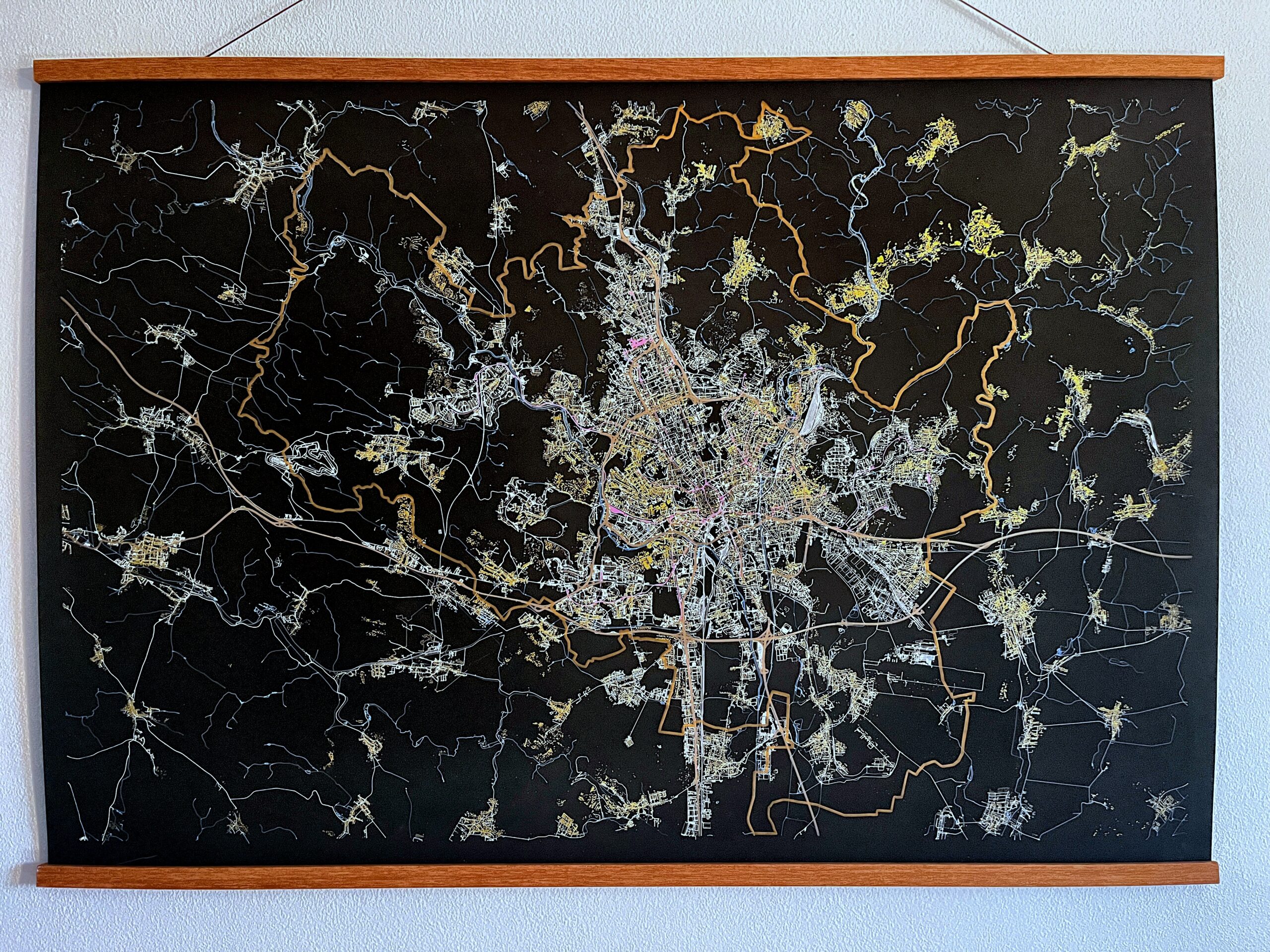 Brno a okolí mapa B1